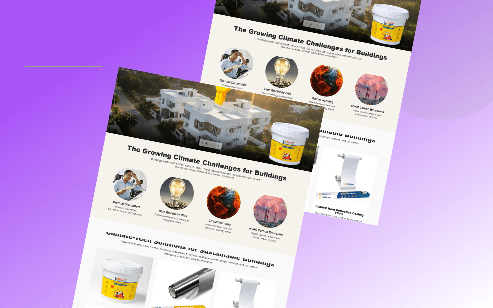 LuminX Cool Coatings